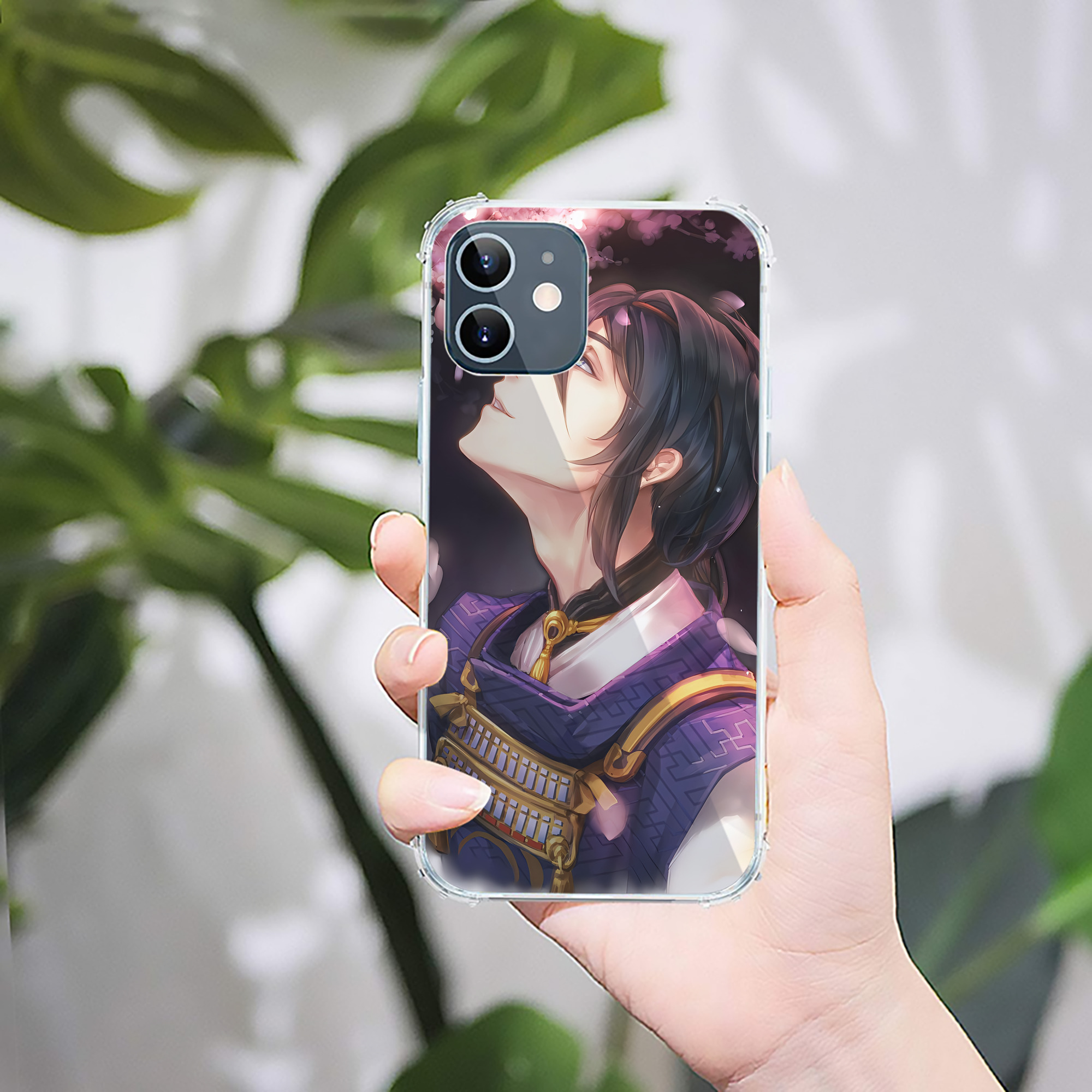 （画像用） 刀剣乱舞 Touken Ranbu 【iPhone 12シリーズ対応】透明スマホケース（クリアソフトケース）